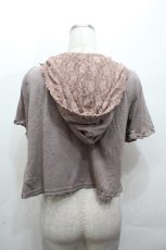 画像2: axes femme / フード付きボレロ  ブラウン S-26-04-24-024-AX-TO-HR-ZS (2)