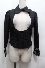 画像1: BPN / ビスチェデザウンブラウス  黒 S-26-04-24-026-GO-BL-AS-ZS (1)