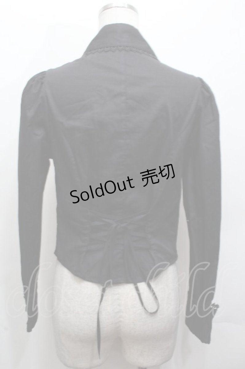 画像2: BPN / ビスチェデザウンブラウス  黒 S-26-04-24-026-GO-BL-AS-ZS (2)