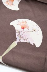 画像2: INGEBORG / アンティーク柄ストール  ブラウン S-26-04-25-007-LO-ZA-SZ-ZS (2)