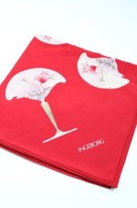 画像1: INGEBORG / アンティーク柄ストール  赤 S-26-04-25-008-LO-ZA-SZ-ZS (1)