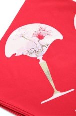 画像2: INGEBORG / アンティーク柄ストール  赤 S-26-04-25-008-LO-ZA-SZ-ZS (2)