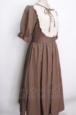 画像3: m petit by misako / ナシジムジキリカエワンピース M ブラウン S-26-04-25-1032-LO-OP-AS-ZS (3)