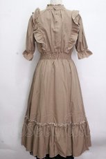画像2: m petit by misako / NINA'SコラボAMハイショクメローワンピース S ベージュ S-26-04-25-1033-LO-OP-HR-ZS (2)