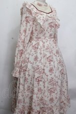 画像3: Amavel / Romantic Floralロングワンピース  オフｘワイン S-26-04-25-1004-CA-OP-AS-ZS (3)