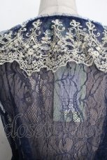 画像4: Vallee lys / Fishtail Lace Gilet  ネイビー S-26-04-25-1041-GO-TO-HR-ZS (4)