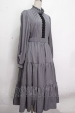 画像3: m petit by misako / AM*レースティアードワンピース  グレー S-26-04-25-1042-LO-OP-SZ-ZS (3)