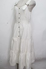 画像3: axes femme POETIQUE / ティアードロングワンピース  白 S-26-04-25-1020-AX-OP-AS-ZS (3)