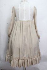 画像2: ATELIER PIERROT / カルマートドレス  ベージュ S-26-04-25-1003-EL-OP-SZ-ZS (2)