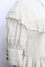 画像4: Victorian maiden / フローレンスケープドレス  ピスタチオ S-26-04-25-1025-CL-CO-AS-ZS (4)