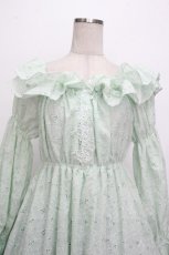 画像4: ATELIER PIERROT / Josephine Dress  ミント S-26-04-25-1026-EL-OP-SZ-ZS (4)