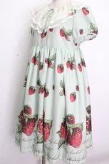 画像3: Melody BasKet / Natural Strawberryドレス  ミント S-26-04-25-1027-LO-OP-AS-ZS (3)