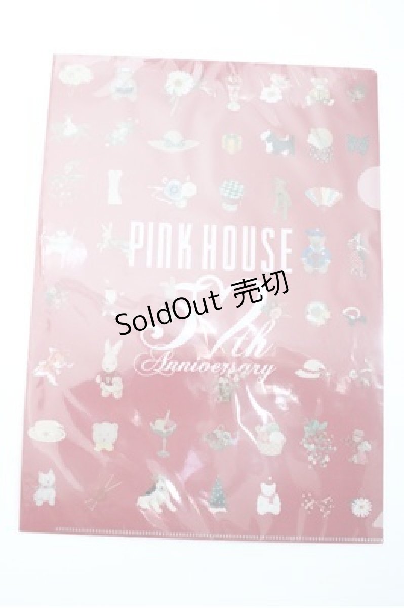 画像1: PINK HOUSE / クリアファイル  赤 S-26-04-25-010-LO-ZA-HR-ZS (1)