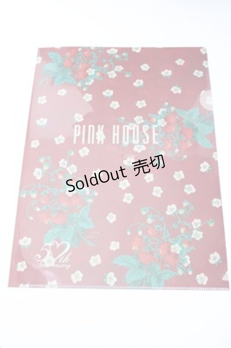 画像2: PINK HOUSE / クリアファイル  赤 S-26-04-25-011-LO-ZA-HR-ZS (2)