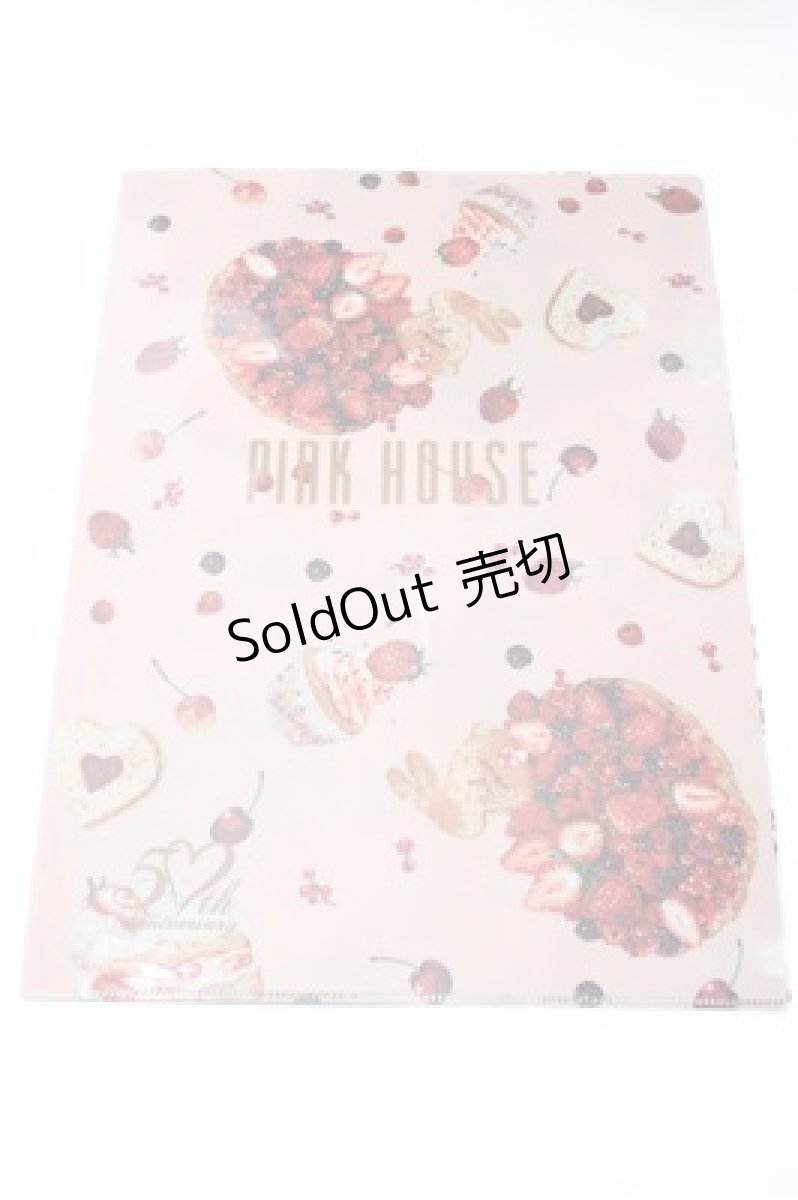 画像4: PINK HOUSE / クリアファイル  赤 S-26-04-25-011-LO-ZA-HR-ZS (4)