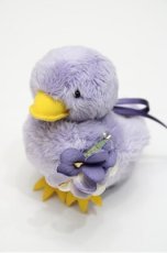 画像1: PINK HOUSE / ひよこぬいぐるみコサージュ  パープル S-26-04-25-015-LO-AC-SZ-ZS (1)