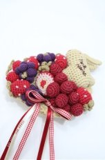 画像3: PINK HOUSE / ベリータルトニットコサージュ  アカ S-26-04-25-017-LO-ZA-SZ-ZS (3)