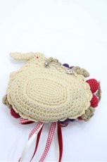 画像4: PINK HOUSE / ベリータルトニットコサージュ  アカ S-26-04-25-017-LO-ZA-SZ-ZS (4)