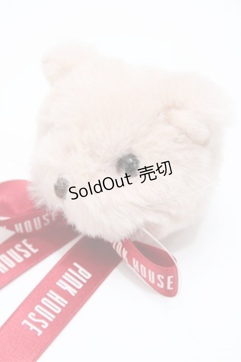 画像3: PINK HOUSE / Animal Happy Jamモチーフ顔ぐるみコサージュ  ねこ S-26-04-25-021-LO-ZA-SZ-ZS (3)