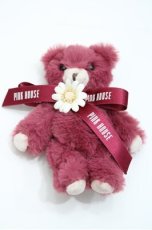 画像1: PINK HOUSE / ひな菊テディコサージュ  パープル S-26-04-25-022-LO-ZA-SZ-ZS (1)