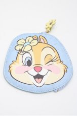 画像1: Maison de FLEUR / クラリスポーチ  サックス S-26-04-25-026-LO-BG-HR-ZS (1)