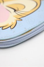 画像4: Maison de FLEUR / クラリスポーチ  サックス S-26-04-25-026-LO-BG-HR-ZS (4)