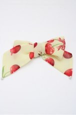 画像1: Angelic Pretty / ドレンチェリーリボンクリップ  イエロー S-26-04-25-030-AP-AC-AS-ZS (1)