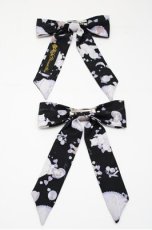 画像2: Royal Princess Alice / Cosme Cat ねこ助コラボ リボンクリップ  黒 S-26-04-25-032-LO-ZA-AS-ZS (2)