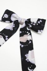 画像3: Royal Princess Alice / Cosme Cat ねこ助コラボ リボンクリップ  黒 S-26-04-25-032-LO-ZA-AS-ZS (3)