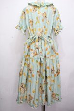 画像2: PINK HOUSE / ハニーレモンテディプリントミディワンピース  ミント S-26-04-26-054-LO-OP-AS-ZS (2)
