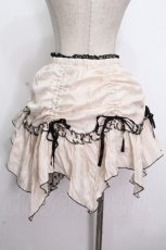 画像2: ALGONQUINS / スカルプリントシャーリングスカート  薄ピンク S-26-04-26-055-AL-SK-HR-ZS (2)