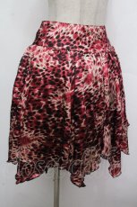 画像3: Banana Fish / レオパード柄サテンスカート  ピンク S-26-04-26-063-PU-SK-HR-ZS (3)
