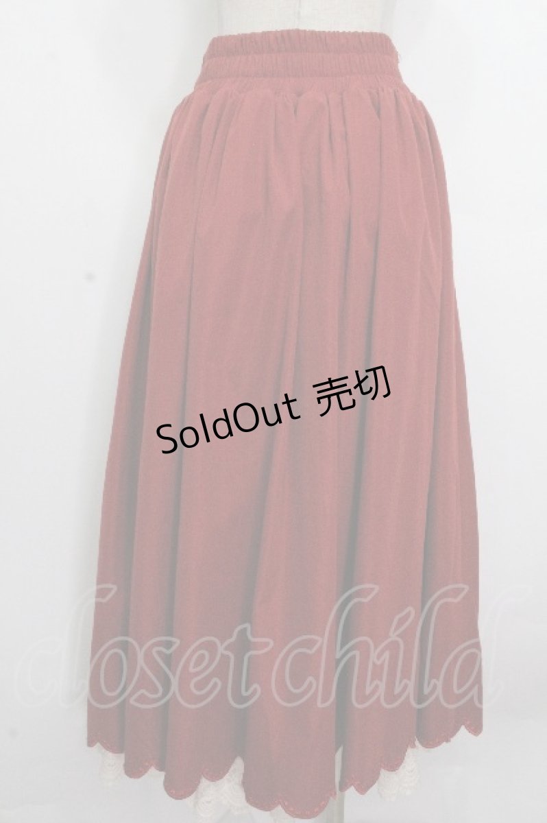 画像2: LOLITA / スカート  ワイン S-26-04-26-065-LO-SK-AS-ZS (2)