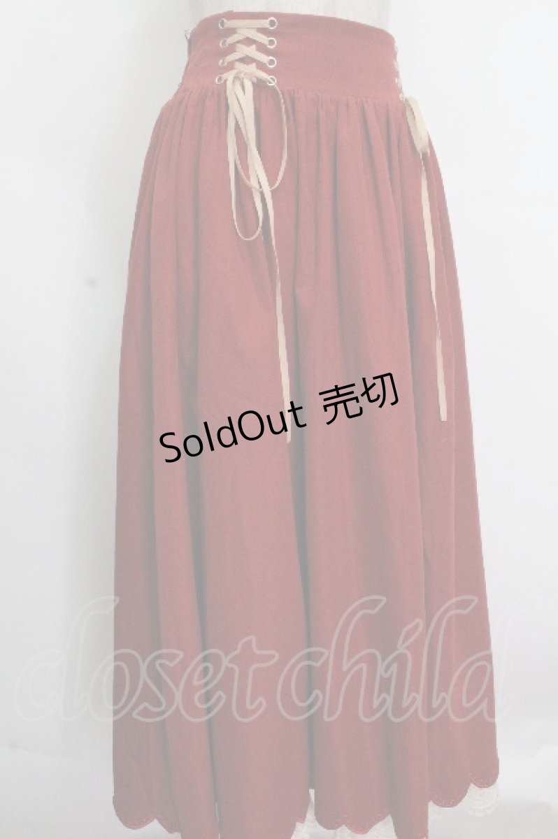 画像3: LOLITA / スカート  ワイン S-26-04-26-065-LO-SK-AS-ZS (3)