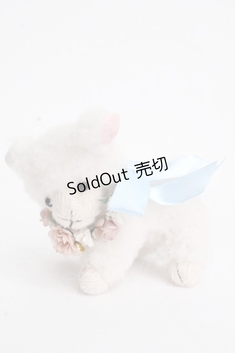 画像1: PINK HOUSE / まきばのひつじぬいぐるみコサージュ  白 S-26-04-26-012-LO-ZA-AS-ZS (1)