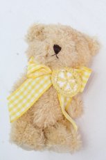 画像1: PINK HOUSE / ハニーレモンコサージュ  ブラウン S-26-04-26-014-LO-AC-AS-ZS (1)