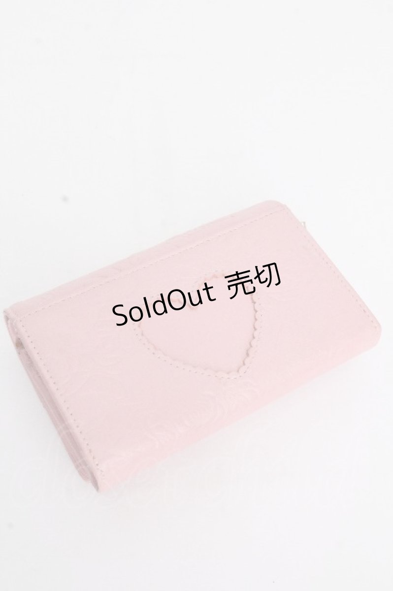 画像2: LIZ LISA / ローズ三つ折り財布  ピンク S-26-04-26-017-LO-AC-HR-ZS (2)