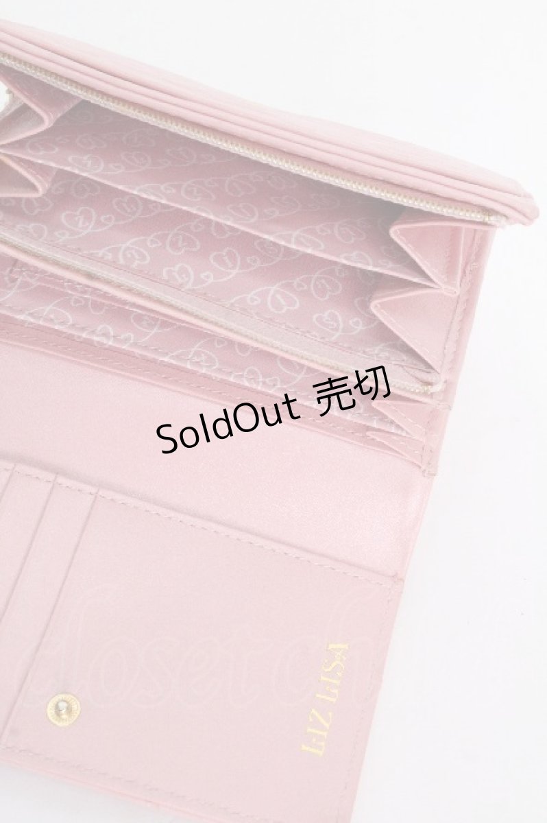 画像3: LIZ LISA / ローズ三つ折り財布  ピンク S-26-04-26-017-LO-AC-HR-ZS (3)