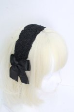 画像3: m petit by misako / TT*AMレースカチューシャ  黒 S-26-04-26-019-LO-AC-HR-ZS (3)