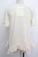 画像2: axes femme / お花プリントデザインＴシャツ  キナリ S-26-04-26-029-AX-TO-HR-ZS (2)