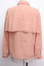 画像2: axes femme POETIQUE / オーガンジー刺繍ブラウス  アワピンク S-26-04-26-032-AX-BL-HR-ZS (2)