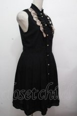 画像3: axes femme / シャツワンピース  黒 S-26-04-27-034-AX-OP-AS-ZS (3)