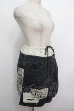 画像3: ALGONQUINS / 切替デニムスカート  グレー S-26-04-27-036-AL-SK-HR-ZS (3)