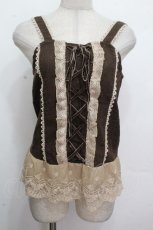 画像1: axes femme / ゴブランビスチェ  ブラウス S-26-04-27-004-AX-TO-HR-ZS (1)