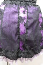 画像5: h.Jelly HONEY / レースレイヤードスカート  黒ｘ紫 S-26-04-27-042-HN-SK-HR-ZS (5)