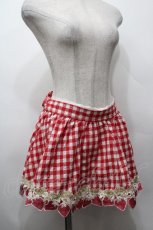 画像3: LIZ LISA / ギンガムイチゴスカパン  赤ｘ白 S-26-04-27-046-LO-SK-AS-ZS (3)