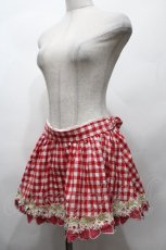 画像4: LIZ LISA / ギンガムイチゴスカパン  赤ｘ白 S-26-04-27-046-LO-SK-AS-ZS (4)