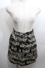 画像1: HYSTERIC GLAMOUR / スカルプリントデニムスカート  黒 S-26-04-27-052-PU-SK-HR-ZS (1)