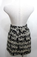 画像2: HYSTERIC GLAMOUR / スカルプリントデニムスカート  黒 S-26-04-27-052-PU-SK-HR-ZS (2)