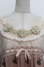 画像4: axes femme / レース切り替えアウタータンク  アワピンク S-26-04-27-005-AX-TO-HR-ZS (4)